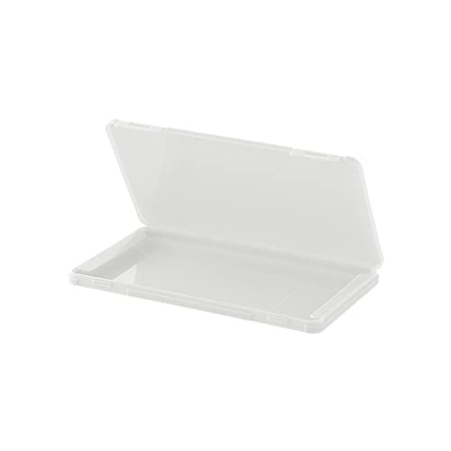 LeMall 4 Pack Mask Storage Case, Plastic Case for Dust Mask Storage Box Organizer for Mask Case Holder Portable Face Cover Storage Case Face Cover Organizer Reusable Mask Holder