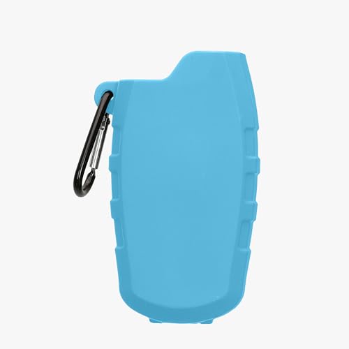 kwmobile Silicone Case for BOUSNIC Dog Training Collar (RS2) Case - Protective Cover for GPS Handheld - Anti-Slip Outdoor Sleeve in Blue