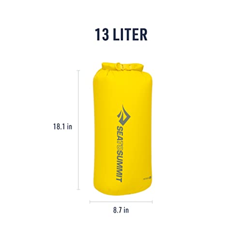 Sea to Summit Lightweight Dry Bag, Multi-Purpose Dry Storage - color: Sulphur Yellow, style: 13 Liter
