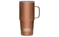 YETI Rambler 20 oz Travel Mug, Stainless Steel, Vacuum Insulated with Stronghold Lid - color: Copper