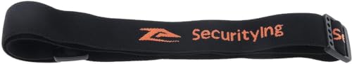 SecurityIng 2Pcs Elastic Headband, Adjustable Headlight Strap - style: Headlamp Strap+Fastening Strap+Bracket
