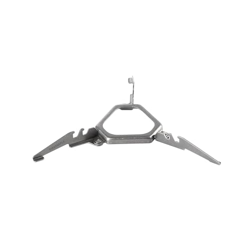 Fire-Maple ASH Gas Canister Stand Titanium Stabilizer for Camping Stove | Rock-solid Stability, Secure on Any Terrain, Fits Most Gas Canisters, Folds Tiny, 23g