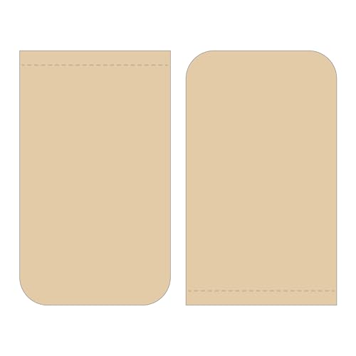 Rite in the Rain Weatherproof On The Go Wallet Notebook, 2" x 3.375", Tan Cover, Blank Pages, 6 Pack (No. OTG971TL) - color: Tan