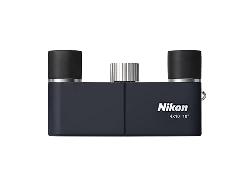 Nikon 4x10D CF Pocket Binoculars - color: Dark Navy