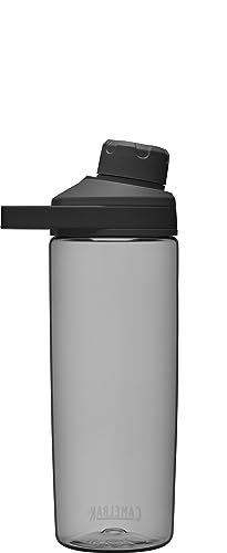 CamelBak Chute Mag Water Bottle with Magnetic Leak‑Resistant Cap, Lightweight Tritan Design for Everyday Hydration - color: Charcoal, size: 20 Ounces