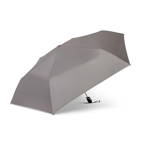 ShedRain Super-Slim Travel Compact Umbrella, Auto Open Close, UPF 50+ - color: Hearth
