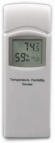 Ambient Weather WS-3000-X3 Thermo-Hygrometer Monitor w/ 3 Remote Sensors - size: 1 Console / 3 Sensors