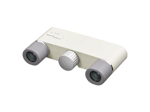 Nikon 4x10D CF Pocket Binoculars - color: Ivory White
