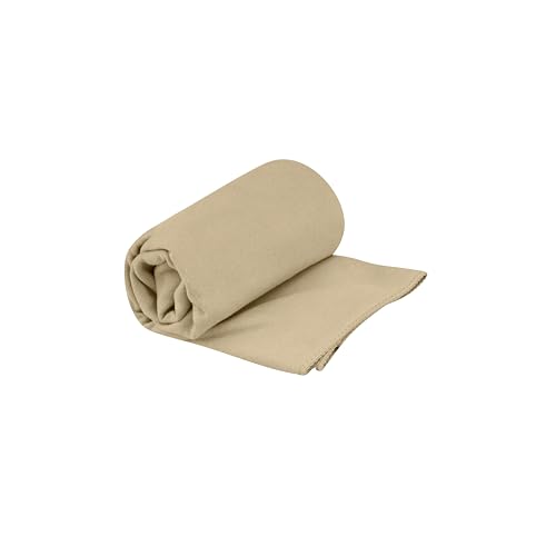 Sea to Summit Drylite Towel, Lightweight Camping and Travel Towel - color: Desert, size: Small