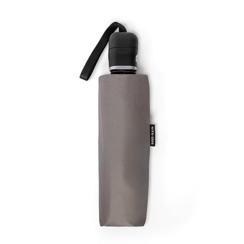 ShedRain Super-Slim Travel Compact Umbrella, Auto Open Close, UPF 50+ - color: Hearth
