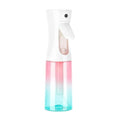 Continuous Spray Bottle, 6.8OZ /200ML Hair Mister Spray Bottle, Fine Mist for Salons,Barber, Plants, Skin Care, Cleaning(Red Blue Gradient,1 Pack) - color: Gradient Red Blue, size: 6.8 Ounces