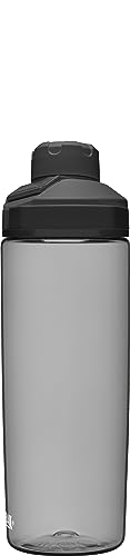 CamelBak Chute Mag Water Bottle with Magnetic Leak‑Resistant Cap, Lightweight Tritan Design for Everyday Hydration - color: Charcoal, size: 20 Ounces