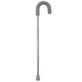 McKesson Aluminum Round Handle Cane 28.75" to 37.75" H - size: (6 ct)
