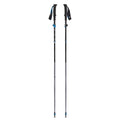 BLACK DIAMOND Distance Z Trekking Poles (Pair), Foldable Z-Pole, Hiking - color: Pewter (Aluminum FLZ-Folding), size: 95-110 cm