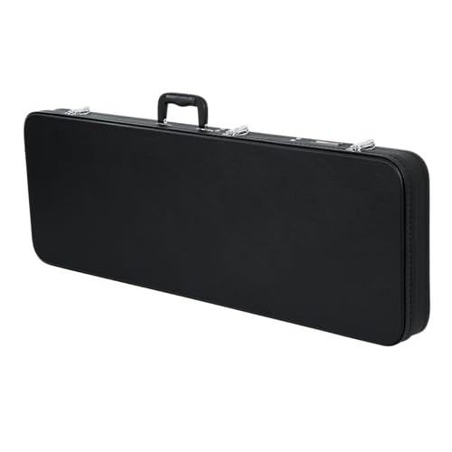 Gator Cases Hard-Shell Wood Case for Standard Electric Guitars, Fits Fender Strat/Tele Style (GWE-ELEC) - style: Electric