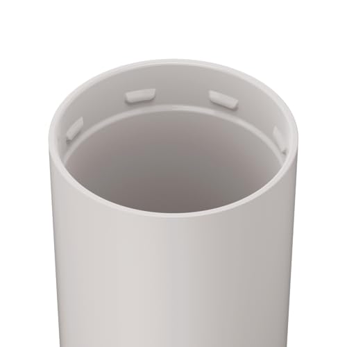 BrüMate Strova 18oz 100% Leakproof Insulated Coffee Mug | Ceramic-Lined Interior | Built-In Silicone Sleeve for Travel | Locking Flip Lid (Dune) - color: Dune