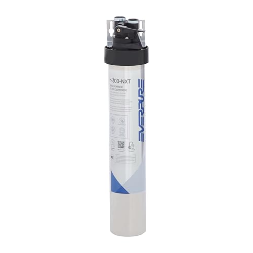 Pentair Everpure H-300-NXT Drinking Water System, 300 Gallon Capacity, Reduces Chlorine Taste & Odor, Lead, VOCs, Sediment, NSF Certified, Made in USA - style: System