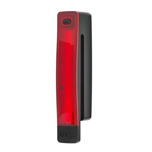Knog Plus Free Light - USB Rechargeable Handsfree Lights for Night Running, Cycling, Road Safety - color: Black, size: Rear