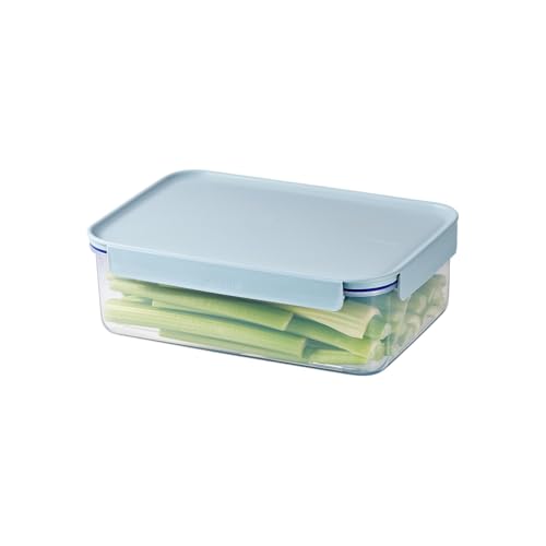 LocknLock Classic-Plus Plastic Food Storage Container | Airtight Plastic Food Storage Containers with Lids | BPA Free Stackable Food Storage for Meal Prep, Leakproof, Freezer & Dishwasher Safe, 2.1L - size: 2.1 l