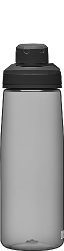 CamelBak Chute Mag Water Bottle with Magnetic Leak‑Resistant Cap, Lightweight Tritan Design for Everyday Hydration - color: Charcoal, size: 25 Ounces
