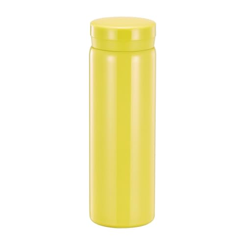 10oz Mini Water Bottle Stainless Steel Thermos Small Flask - Insulated Vacuum, Leak Proof, Keeps Drinks Hot/Cold - Ideal for Coffee, Tea, Water - Yellow - color: Yellow, size: 9.5 Ounces