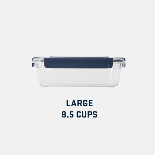 YETI Plastic Food Storage Container, BPA Free, Locking & Airtight Lid, Microwave, Freezer, and Dishwasher Safe, Leak-Proof, Cooler and Thin Ice Compatible - color: Seafoam - Large