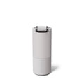 BrüMate Strova 18oz 100% Leakproof Insulated Coffee Mug | Ceramic-Lined Interior | Built-In Silicone Sleeve for Travel | Locking Flip Lid (Dune) - color: Dune