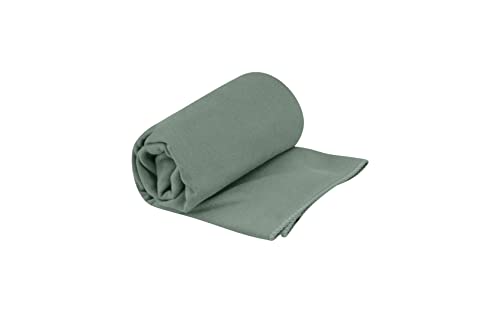 Sea to Summit Drylite Towel, Lightweight Camping and Travel Towel - color: Sage Green, size: Small