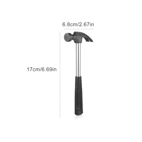 Compact Mini Claw Hammer – Portable Nailing Tool with Magnetic Tip, Perfect for Camping, DIY Projects, Furniture Assembly & Workshop Use
