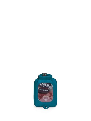 Osprey Waterproof Dry Sack with Window - color: Waterfront Blue, size: 3L