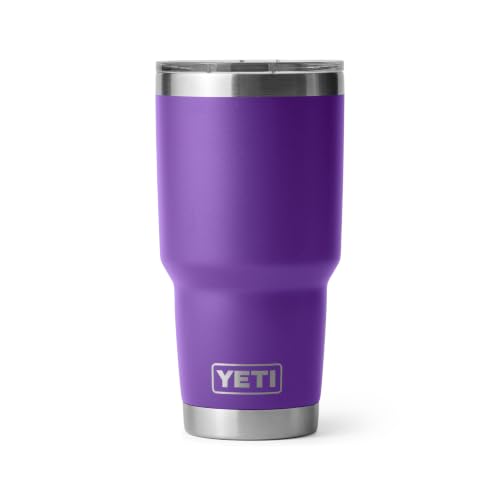 YETI Rambler 30 oz Tumbler, Stainless Steel, Vacuum Insulated with MagSlider Lid, Pace Purple - color: Pace Purple
