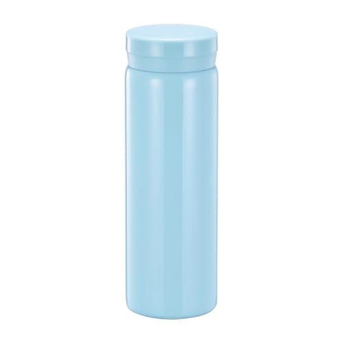 10oz Mini Water Bottle Stainless Steel Thermos Small Flask - Insulated Vacuum, Leak Proof, Keeps Drinks Hot/Cold - Ideal for Coffee, Tea, Water - Light Blue - color: Light Blue, size: 9.5 Ounces