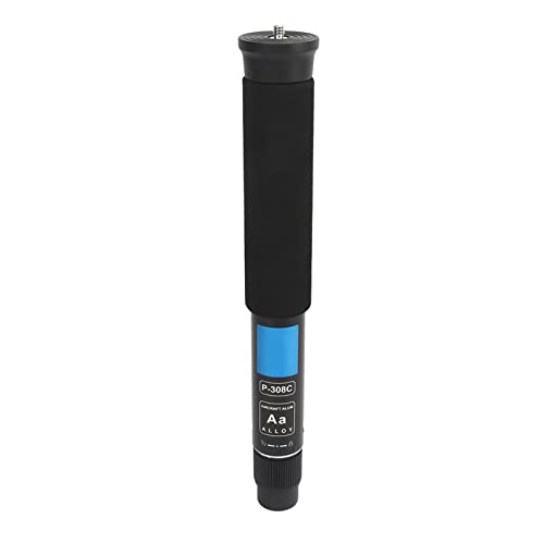 62 Inch Camera Monopod, 8 Sections Heavy Duty Monopod, Aluminum Photography Unipod Stick Trekking Pole with 1/4in to 3/8in Conversion Screw