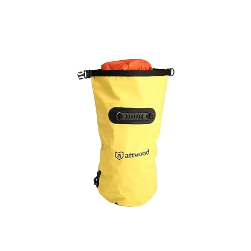 attwood Waterproof Dry Bag or Case - Roll Top Waterproof Backpack Sack or Case Keeps Gear Dry for Kayaking, Swimming, Rafting, Boating, Hiking, Camping and Fishing - style: 20l Bag