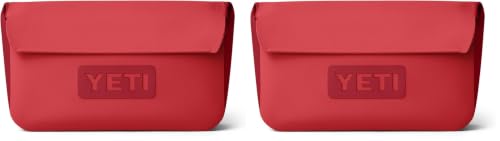 YETI Sidekick Dry 1L Gear Case, Rescue Red (Pack of 2) - color: Rescue Red, size: Sidekick 1L (Pack of 2)