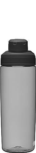 CamelBak Chute Mag Water Bottle with Magnetic Leak‑Resistant Cap, Lightweight Tritan Design for Everyday Hydration - color: Charcoal, size: 20 Ounces