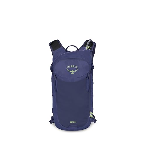 Osprey Berm Biking Backpack with Hydraulics Reservoir - Lightweight Hydration Backpack for Men and Women - color: Botswana Purple Dust Print, style: 12l