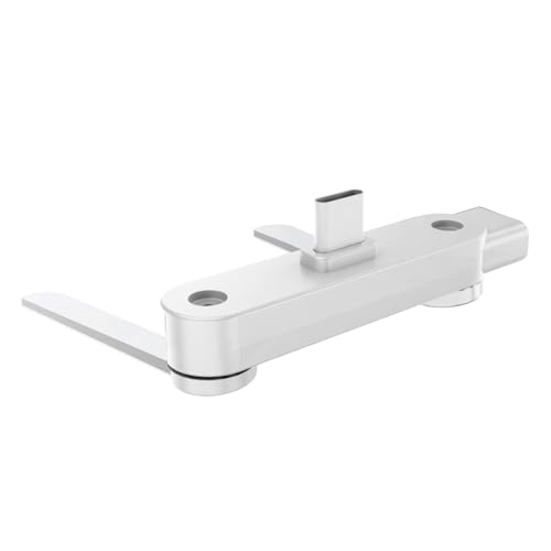 Invisible Foldable Holder Charger Cable with Stand, 240w Fast Charging Stand Sideways Data Cables with 360° Invisible Stand, Detachable 2 in 1 Phone Holders for Gaming Office Car Travel - color: White