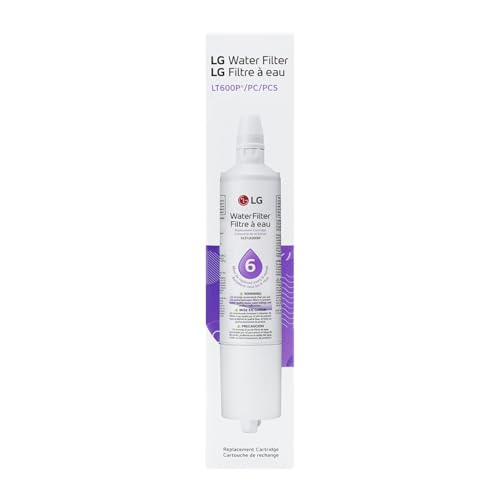 LG LT600P - 6 Month / 300 Gallon Capacity Replacement Refrigerator Water Filter (NSF42 and NSF53 5231JA2006A, 5231JA2006B, 5231JA2006F, or 5231JA2006F, White
