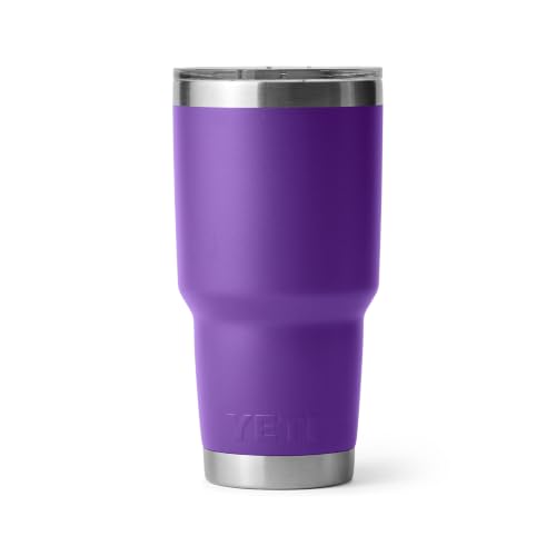 YETI Rambler 30 oz Tumbler, Stainless Steel, Vacuum Insulated with MagSlider Lid, Pace Purple - color: Pace Purple