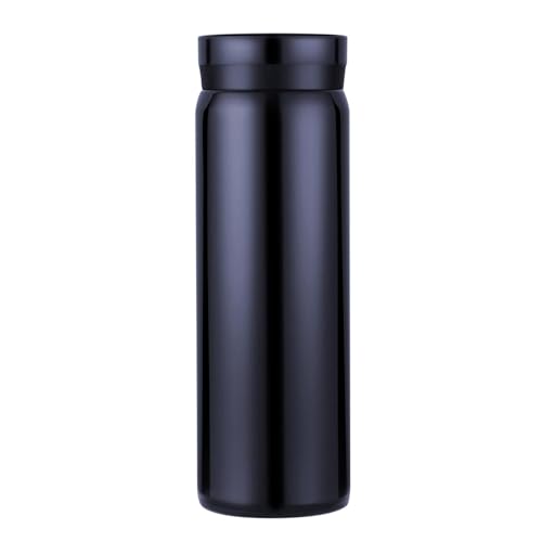 10oz Mini Water Bottle Stainless Steel Thermos Small Flask - Insulated Vacuum, Leak Proof, Keeps Drinks Hot/Cold - Ideal for Coffee, Tea, Water - Blue - color: Blue, size: 9.5 Ounces