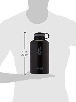 Urban Oasis Water Bottle - Cold/Hot - Double Wall Vacuum Insulated Stainless Steel Wide Mouth Drinking Container, 64 oz - size: 64 Ounces