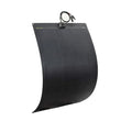 130W Full Black Flexible Solar Panel,42.9in x 23.2in | Semi-Flexible Bendable Mono Solar Panel,Back Contact,ETFEfor RV Van Roof TopCamping Home Boat Marin - size: 130W/23.2in x 42.9in