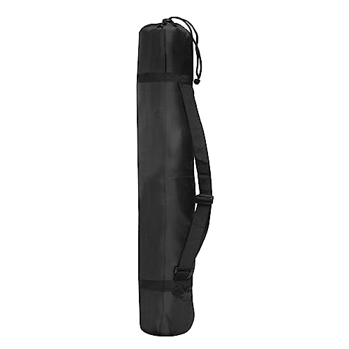 PATIKIL 39 Inch Tripod Monopod Case Bag, Nylon Camping Foldable Foldable Tripod Carry Case Storage Bag with Shoulder Strap for Outdoor Travel, Black - size: 39 Inch