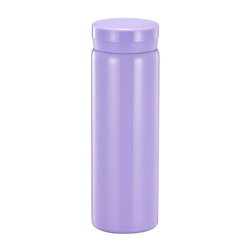 10oz Mini Water Bottle Stainless Steel Thermos Small Flask - Insulated Vacuum, Leak Proof, Keeps Drinks Hot/Cold - Ideal for Coffee, Tea, Water - Purple - color: Purple, size: 9.5 Ounces