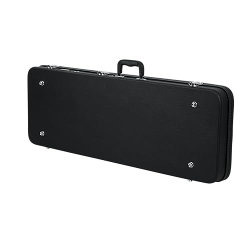 Gator Cases Hard-Shell Wood Case for Standard Electric Guitars, Fits Fender Strat/Tele Style (GWE-ELEC) - style: Electric