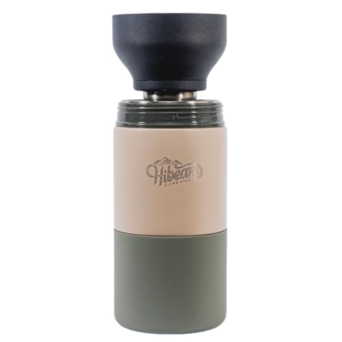 HIBEAR 32oz All-Day Adventure Flask - As Seen on Shark Tank - The Insulated Multi-Tool of Beverage Bottles - Craft Pourover, Cold Brew, Tea, Water Infusion, Wine Decanting, Hydration. - color: Travelin' In My Mind