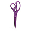JAM PAPER Multi-Purpose Precision Scissors - 8 Inch - Purple - Ergonomic Handle & Stainless Steel Blades - Sold Individually - color: Purple, size: Standard (8 Inch)