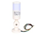 Industrial Warning Light 3 Color in 1 Layer Red Yellow Green LED Signal Flashing Light Without Buzzer with Rotating Base - color: Flashing, size: 24V Without Buzzer