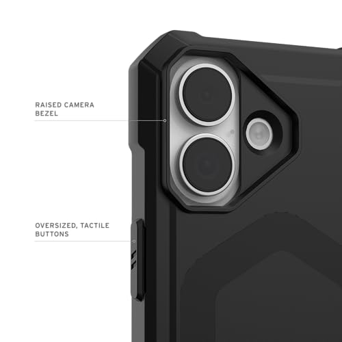 URBAN ARMOR GEAR UAG Designed for iPhone 17 Case Essential Armor - Compatible with MagSafe Military Grade Protective Cover, Black - color: Essential Armor - Black